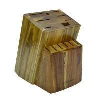 15 PCS kitchen knife wood block assorted