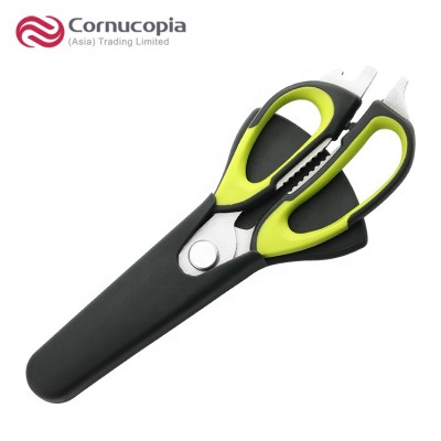 Multi Purpose Kitchen Scissors Shears with Magnetic Sheath